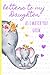 Letters to my daughter as I watch you grow: Blank Journal, A thoughtful Gift for New Mothers,Parents. Write Memories now ,Read them later & Treasure ... time capsule keepsake forever,Cute Elephant
