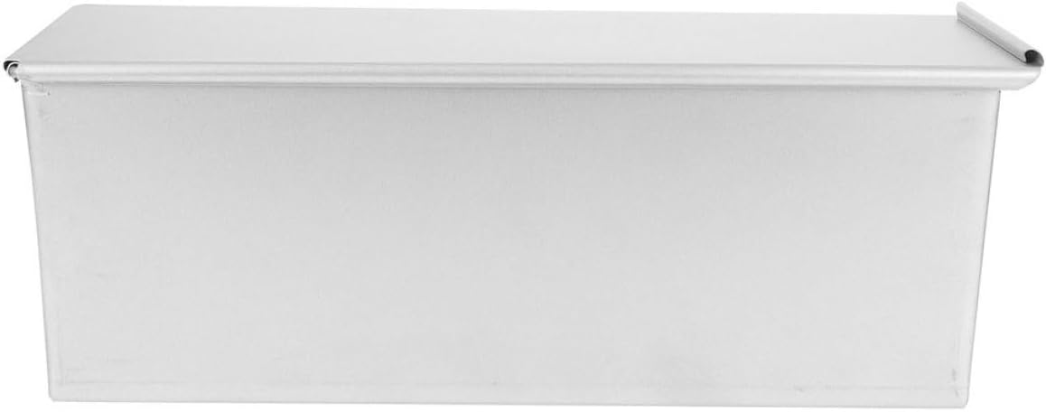 Non-stick Sliding Lid Loaf Pan with Cover 900g Bread Mold Baking Pan for Toast and Sandwich Home Kitchen Bakeware