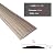 SUCHETA Threshold Strip Extra Long Carpet Transition Strip?Room Doorway Floor Trim with Wood Grain, Customizable Tile Vinyl Wood Edge Trim Bar, Laminate Covering Strips