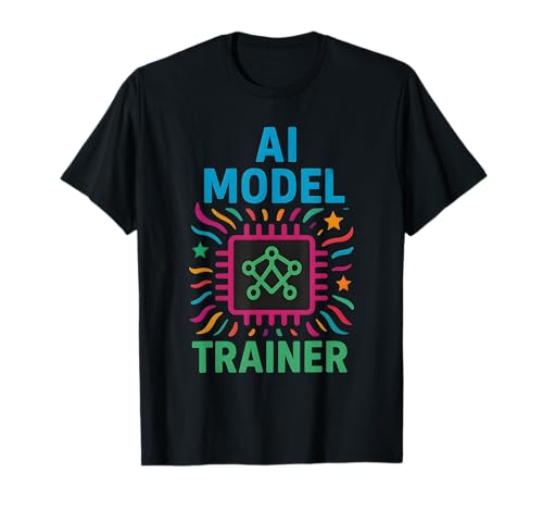 AI Model Trainer Neural Network – Machine Learning & Tech T-Shirt