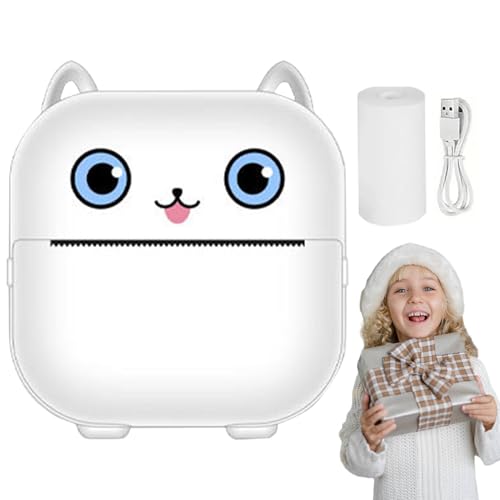 Mini imprimante adhésive thermique portable Bluetooth sans encre pour smartphone et tablette