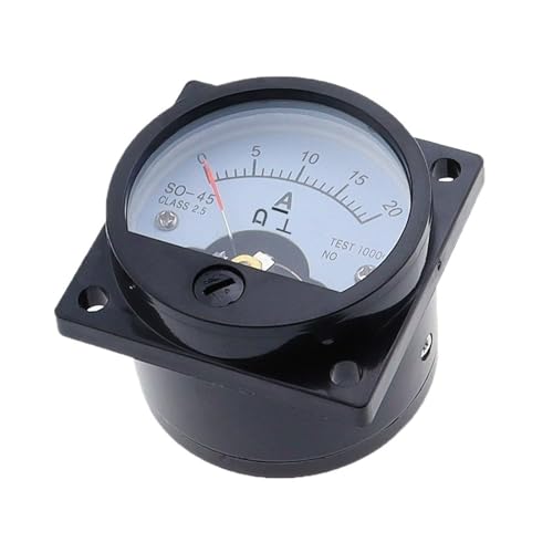 Ampèremètre analogique SO-45 boîtier robuste pour mesure de courant CC de précision
