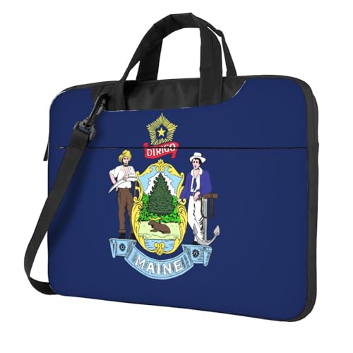 Sac à bandoulière ordinateur portable Maine anti-choc et ergonomique