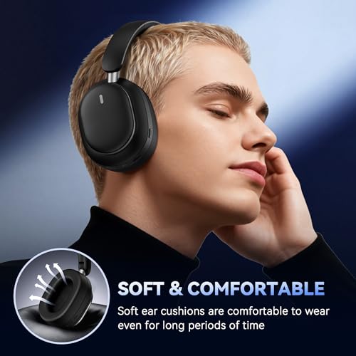 Noise Cancelling Wireless Headphones Over-Ear