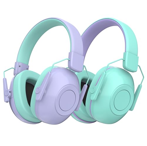 Qozybuds 2 Pack Noise Cancelling Headphones for Kids SNR 29dB Safety Noise Reduction Ear Muffs for Event/Concert