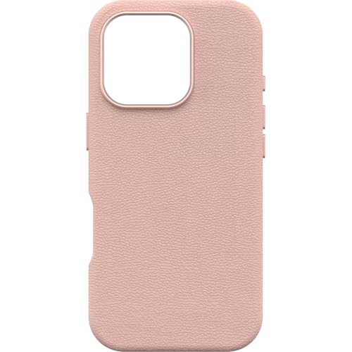 Image of OtterBox iPhone 16 Pro Symmetry Series Cactus Leather for MagSafe - Ballet Blush Pink - Ultra-Thin, Sleek iPhone Case, Premium iPhone Case, MagSafe Compatible