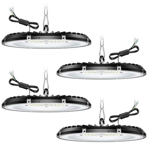 UFO LED Lights 100W projecteur pour éclairage intérieur blanc froid lot de 4
