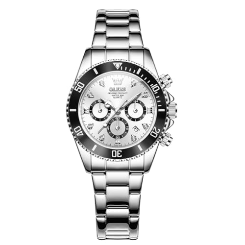 Montre élégante pour femme avec cadran rose bleu vert ou noir