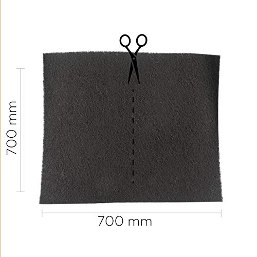 SERENA Filtro Carbón Activo Universal Recortable 700 X 700