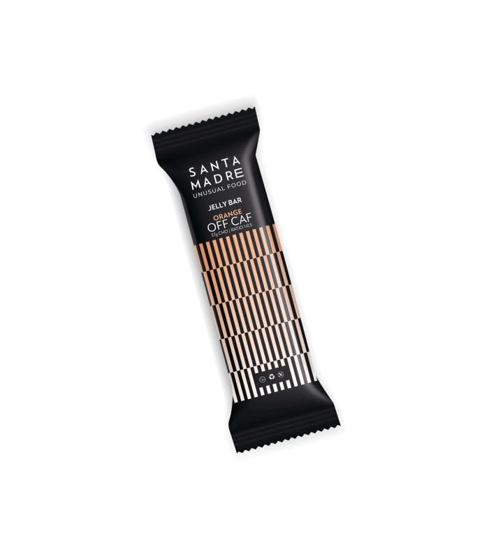SANTA MADRE barretta gummy bar scatola da 30 pezzi x 45 gr. cad. arancia