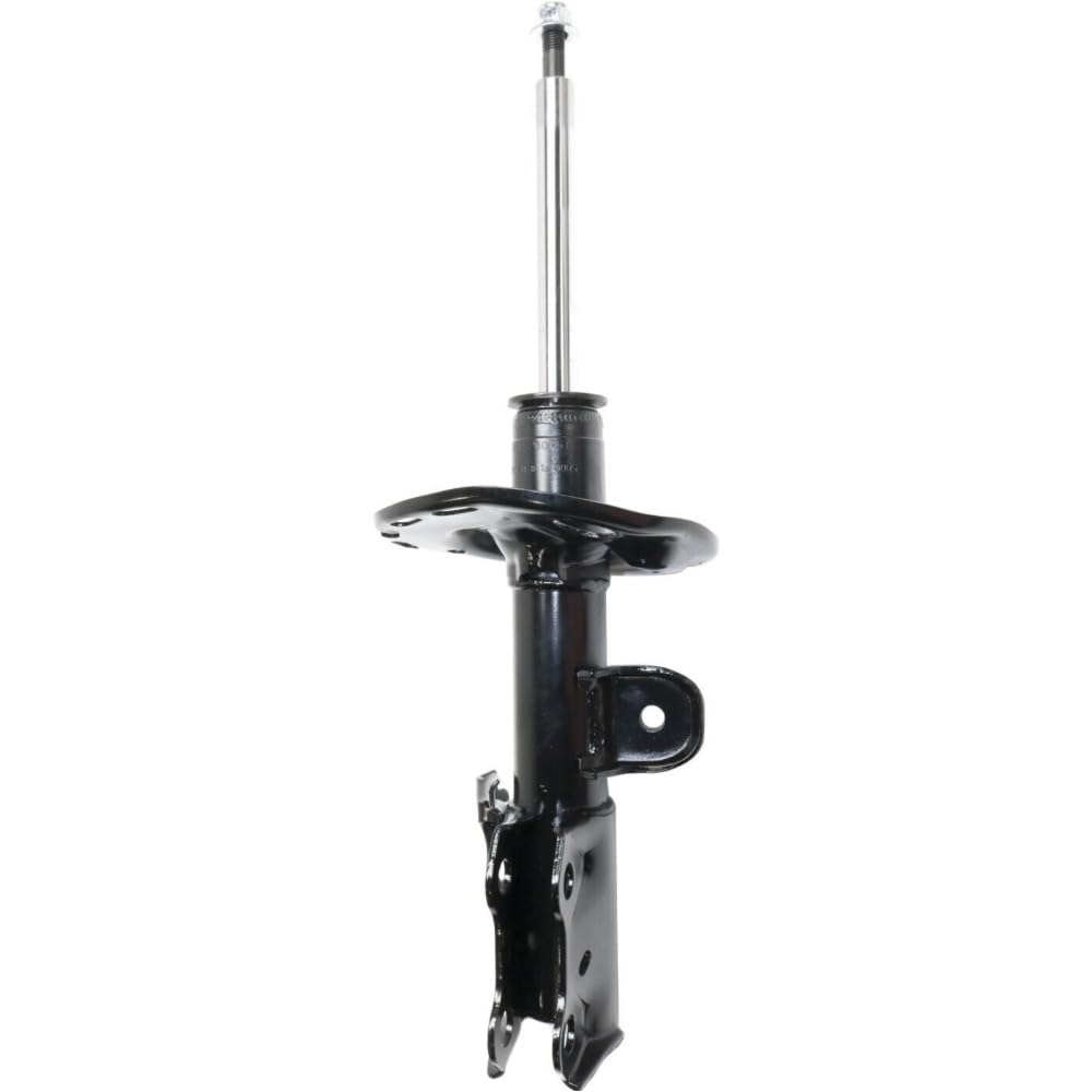 Suspension Shock Absorber and Strut Assembly Front Right Passenger Upper Lower Side Black Non-Adjustable Twin-Tube FWD 6.15 in. Damper Travel Compatible with Scion xB Base 2008-2015