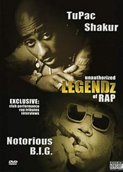 DVD Tupac Shakur & Notorious Big: Legendz of Rap Book