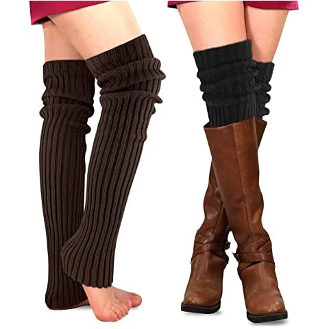 PHOGARY Winter Leg Warmers for Women Cover