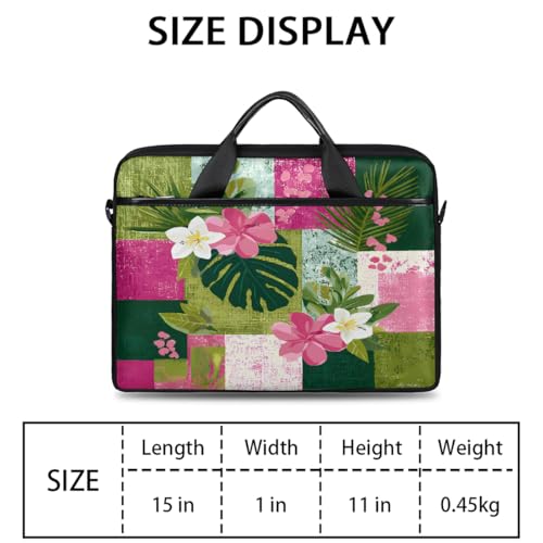 Bolsa para portátil 15 pulgadas estilo tropical miniatura 2