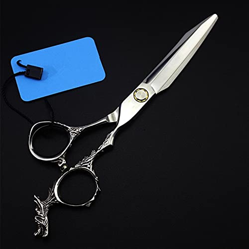 Tijeras De Peluquería Profesionales De 6 Pulgadas, 440C, 9Cr13, con Mango De Dragón, para Cortar El Pelo, Entresacar Y Peinar.
