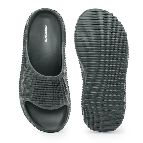 Image of Red Tape Casual Sliders for Men | Refined Round-Toe Shape with a Relaxing Slip-On Support