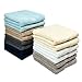 Cotton Craft - 14 Pack Multi Color Hand Towels - 100% Ringspun Cotton - 16x28 - Light Weight 450 Grams - Quick Drying and Absorbent - Colors - Ivory, Light Blue, White, Linen, Mercury, Charcoal, Navy