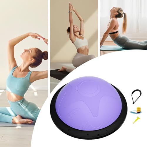 Cojín de equilibrio para entrenamiento de fuerza, yoga y gimnasia para hombre y mujer. 4