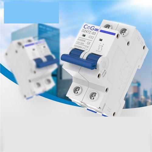 Disyuntor de CC bipolar de 63A para riel DIN y proteccion contra cortocircuitos 5