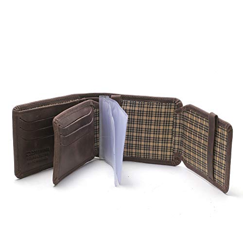 Carteira Masculina Couro Porta Cartão Documento