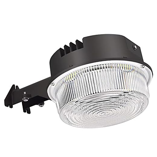 SZGMJIA LED Barn Light 50W, Dusk to Dawn Outdoor Yard Lighting with Photocell, Ultra Brightness 5000K Daylight 7500lm, 500W MH/HPS Replacement, IP65 Waterproof for Security/Farmhouse/Area Light