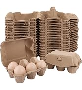 50 Eierkartons Aus Pappe – 12er, Braun, 19 X 17 X 7 Cm, Stabil, Stapelbar, Für Transport Und Lagerung, Für Landwirte Und Den Hausgebrauch
