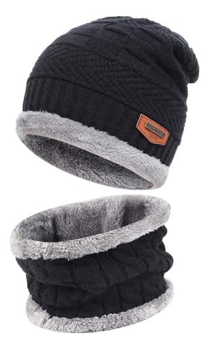 Touca com Cachecol Unissex Estilo Balaclava Toca Forrada De Frio Inverno intenso (BR, Alfa, Único, P