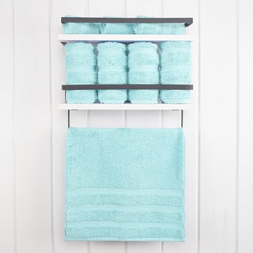 Image of American Soft Linen 100% Cotton Luxury Turkish Towels, 4 PC Hand Towel Set | Soft Absorbent Quick Dry OEKO Tex Standard 100 Certificated Durable Machine Washable Breathable Premium Hotel Quality