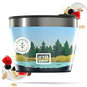HYDAWAY HIB12MET Faltbare Isolierte Schüssel
