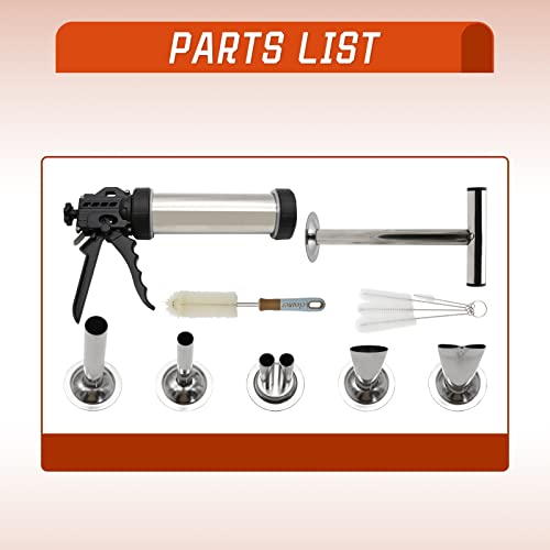 Hoypeyfiy LMQ244 Stainless Steel Jerky Gun thumb #6