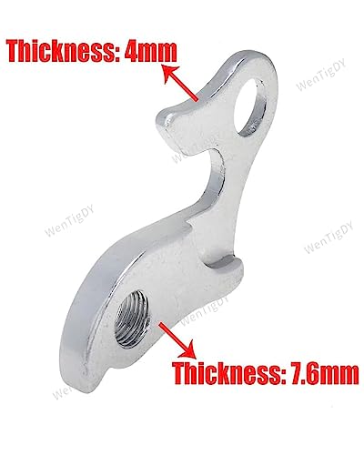 WenTigDY Bike Desviador Hanger Quadro Engrenagem Cauda Gancho Universal Desviador Traseiro Bicicleta