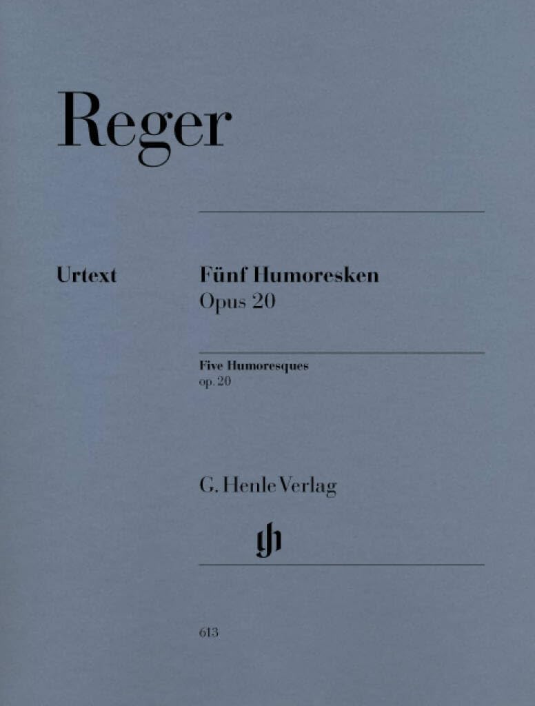 CINQ HUMORESQUES POUR PIANO OP. 20      Sheet music – January 1, 2009