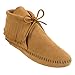 Produktbild Minnetonka Damen Classic Fringe Mokassin Stiefel, Softsole Tan, 42 EU