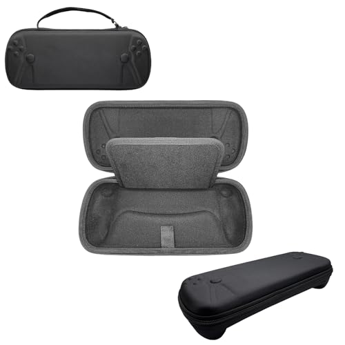 For PlayStation Portal Case, Hard Carrying Case for PlayStation Portal handheld Console Storage Bag & Handheld Screen Protector (Only Handbag)