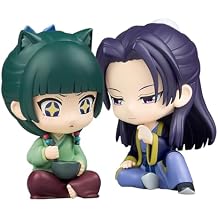 Maomao Figure Sitting Pose Maomao Jinshi Figure Cute Anime Look Up Action Figures Statue Cake Topper Ornament Cartoon Figurine Collectibles 11.5cm