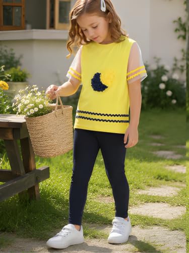 Image of Pilolo Kids Soft Cotton Lycra Solid Ankle Pocket Leggings for Girls