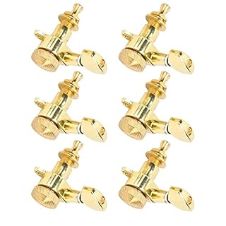 6 Pcs Verrouillage Guitare Corde Tuning Peg Mécanique Mécaniques pour Électrique NH-XF(L) - Les Beatles, Paul McCartney, John Lennon, RIngo Starr, George Harrison 6 Pcs Verrouillage Guitare Corde Tuning Peg Mécanique Mécaniques pour Électrique NH-XF(L) – Image 5