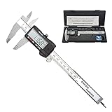 mitutoyo messschieber 1500 mm 👍【Delicate & Quality Structure】Der digitale Messschieber besteht hohe Qualität Edelstahl, ist sehr glatt zu handhaben, nicht leicht zu rosten und verschleißfest. Die Skala am Messschieber Digital verwendet Laserskalentechnologie, das beständig gegen hohe und niedrige Temperaturen, Korrosion, niedrigen Reibungskoeffizienten, geringe Oberflächenspannung und keine Haftung von Substanzen ist.