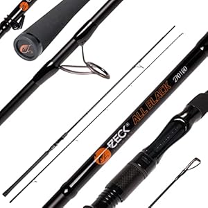 Zeck All Black 270/80 Hechtrute Spinnfischen