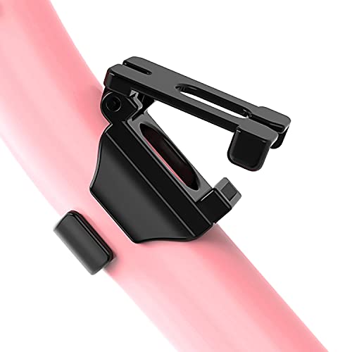 Retenedor de plástico para buceo y snorkel universal color negro pack de 2 6