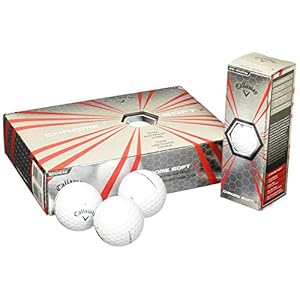 Callaway Chrome Soft X Bolas de Golf, Unisex Adulto, Blanco,