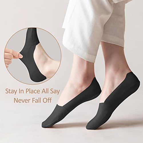 No Show Socks Womens 6 Pairs Hidden Invisible Low Cut Socks Non Slip Socks Womens Breathable Cool Thin Womens Socks2