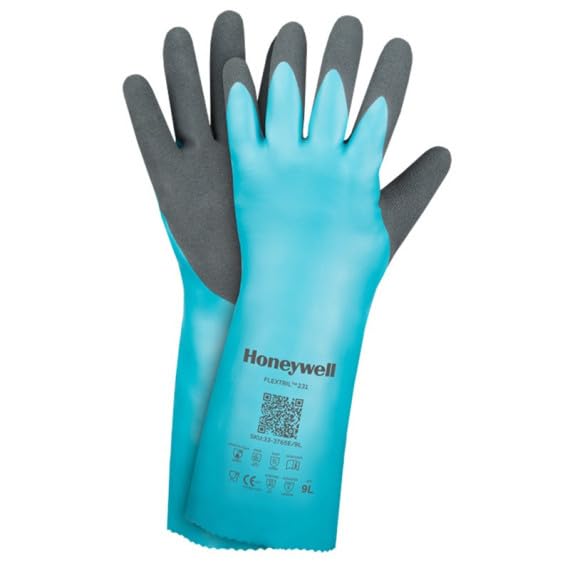 Guante de nitrilo de protección química FLEXITRIL CORTE C Pack 12 pares