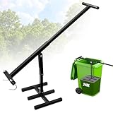 Viugreum Compacteur Manuel Noir pour Poubelles, Presse à Déchets Manuelle, Compresseur de ...