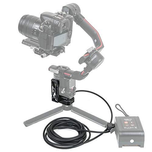 Came-TV Base Power Adapter for DJI Ronin RS2 Gimbal with D-tap Input and Output 13 Foot DC Cable