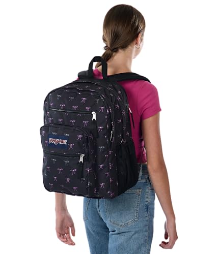 JanSport Laptop Backpack - Computer Bag with 2 Compartments, Ergonomic Shoulder Straps, 15” Laptop Sleeve, Haul Handle - Bad Bows - image 6
