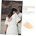 Anneome 3Pairs Non Slip Shoulder Pads Comfortable Polyester Cushion for Suits Shirts Sweaters Enhances Shoulder Shape Breathable Design for All Seasons