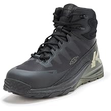 KEEN Utility Targhee Blur Waterproof Work Boots Carbon Toe