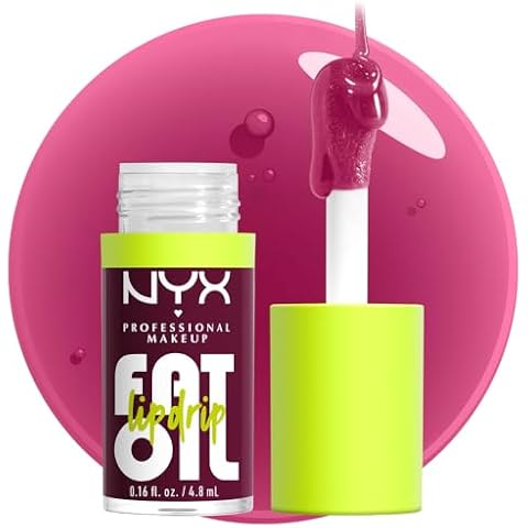 NYX PROFESSIONAL MAKEUP Fat Oil Lip Drip in That's Chic (Deep Berry) Cover