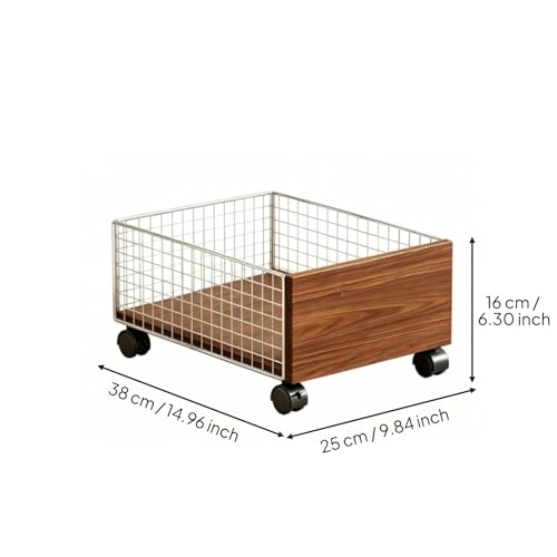 Cesta malla con marco de hierro para ventilación adecuada de baño 4